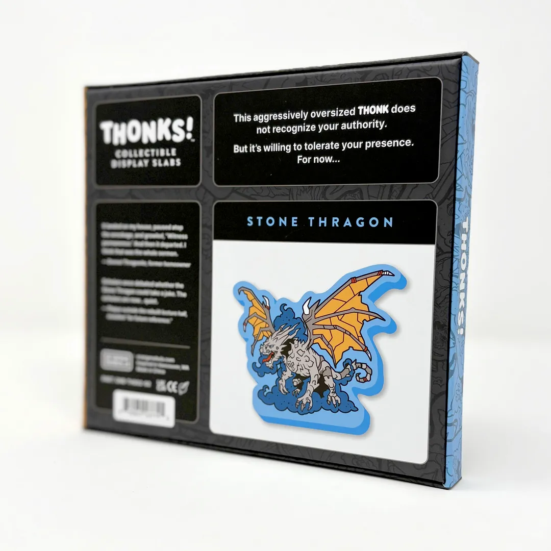 Orange Nebula Thonks XL Big Bad samlarfigur Stone Thragon