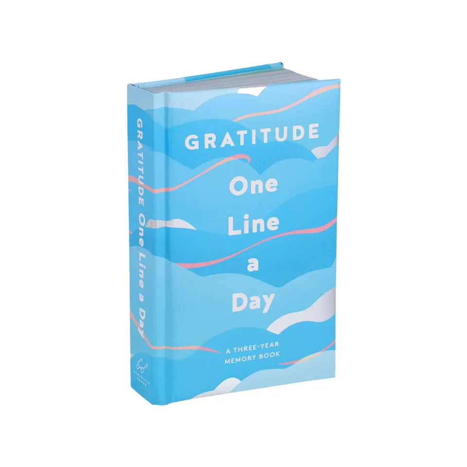 Games Room Gratitude One Line a Day dagbok 3 år