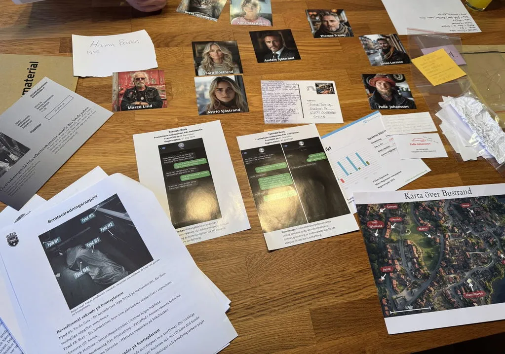 Detective Minds Tystad Röst deckarspel svårighet 3 av 5