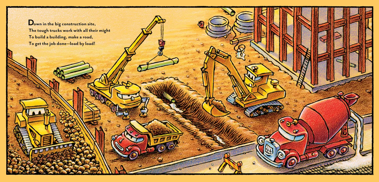 Games Room Goodnight Goodnight Construction Site Deluxe Edition bilderbok