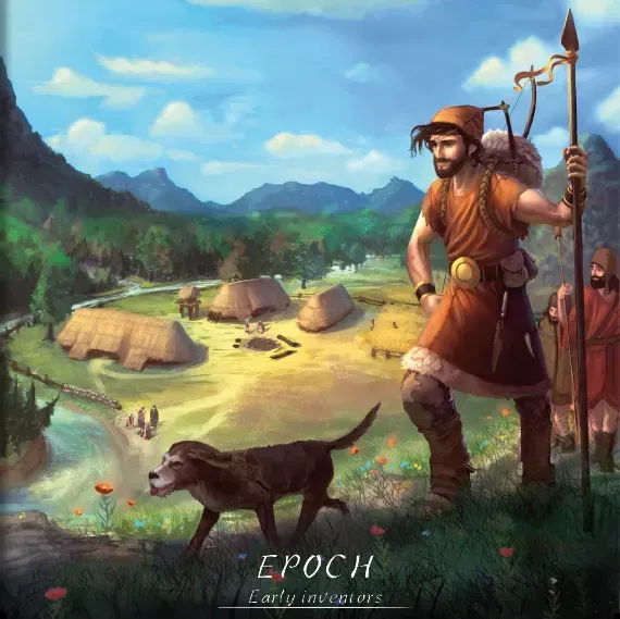 Dragon's Lair Epoch Early Inventors strategispel 1-4 spelare