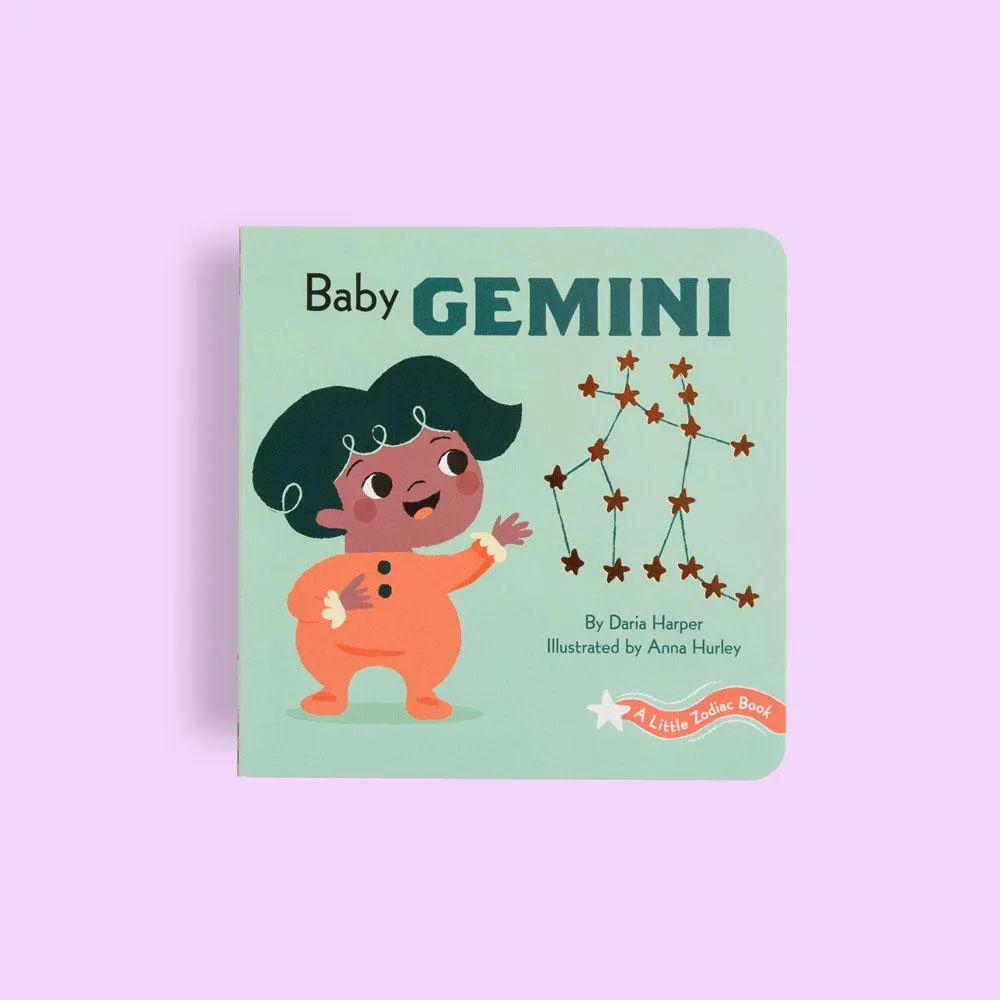 Games Room Little Zodiac Baby Gemini pekbok tvilling