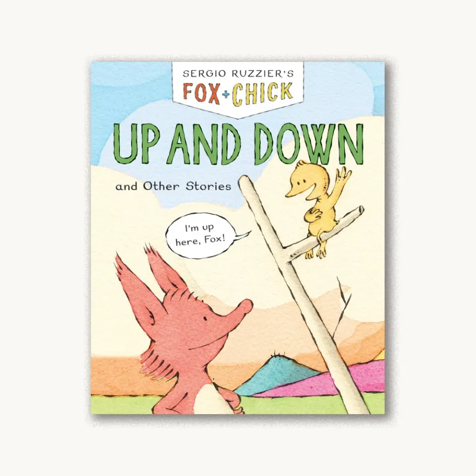 Games Room Fox & Chick Up and Down barnbok pocket lättläst