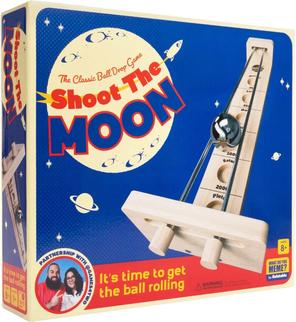 Dragon's Lair Shoot The Moon skicklighetsspel metallkula
