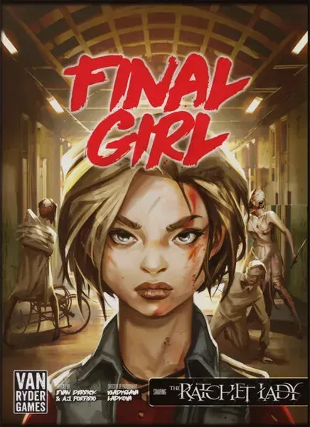 Final Girl Madness in the Dark expansion solospel skräck