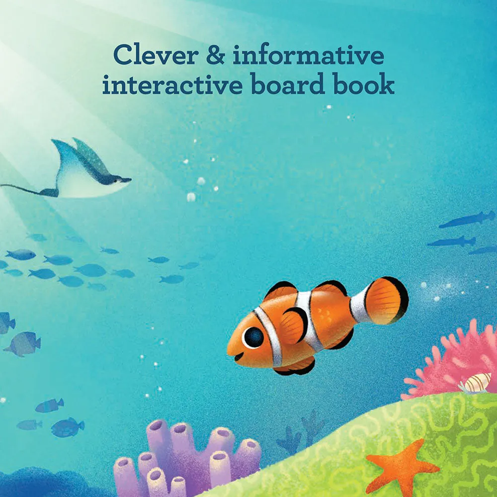 Games Room Hello Clownfish pekbok bandfigurer 0-5 år