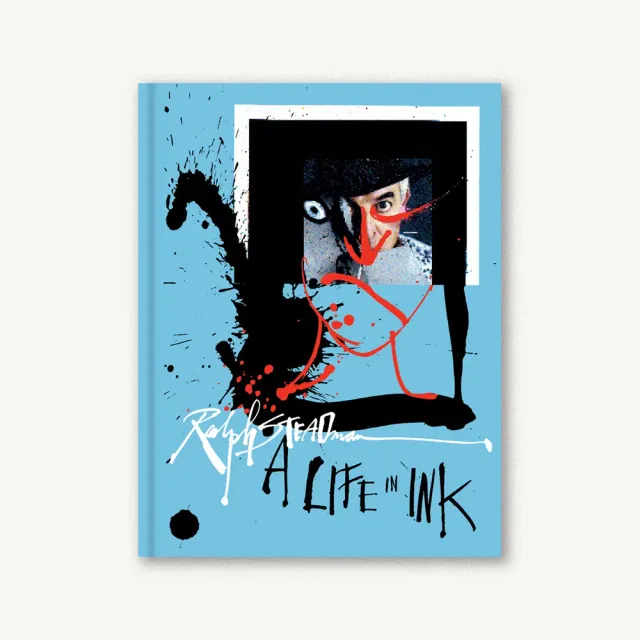Games Room Ralph Steadman konstbok miniutgåva ink