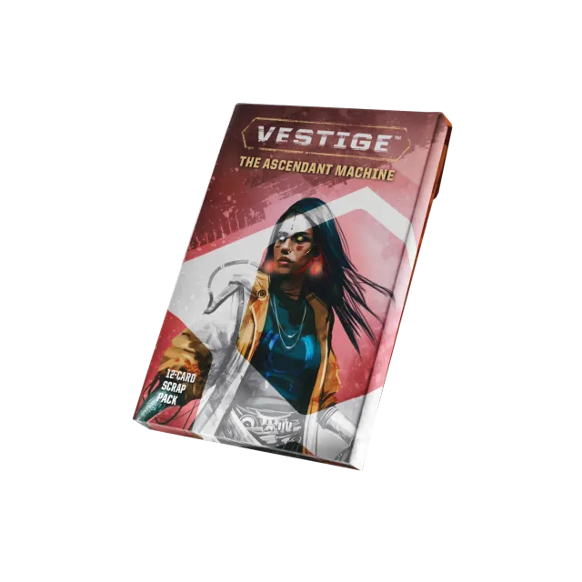 Orange Nebula Vestige The Ascedent Machine Scrap Pack kortexpansion 12 kort
