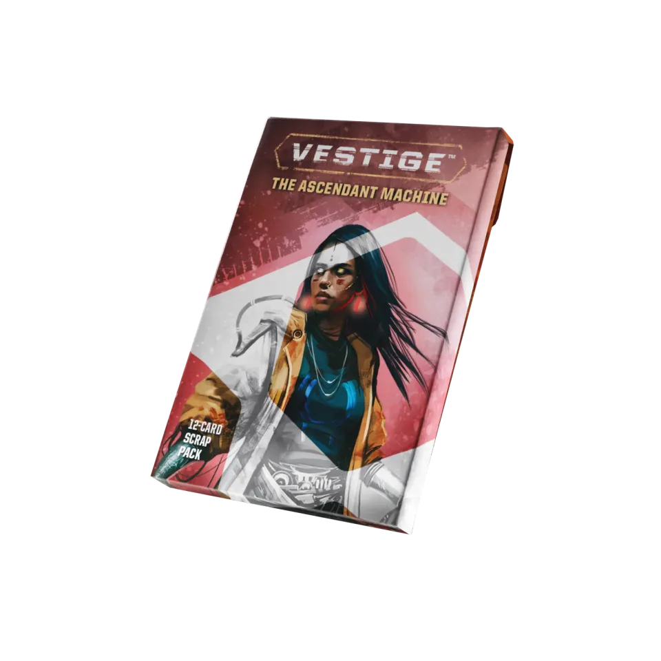 Orange Nebula Vestige The Ascedent Machine Scrap Pack kortexpansion 12 kort