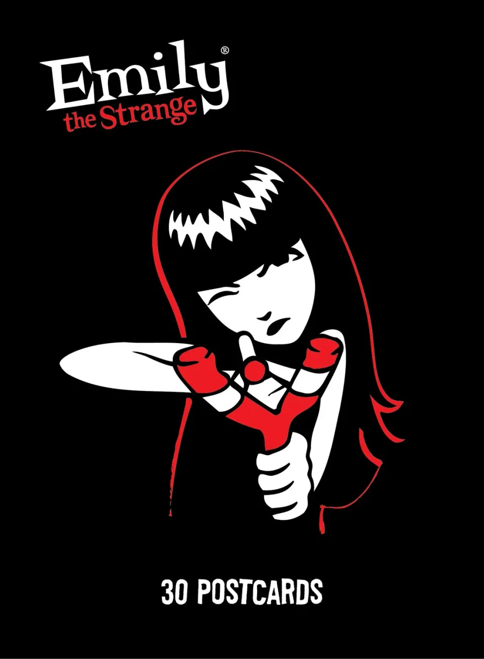 Games Room Emily the Strange vykort 30-pack goth