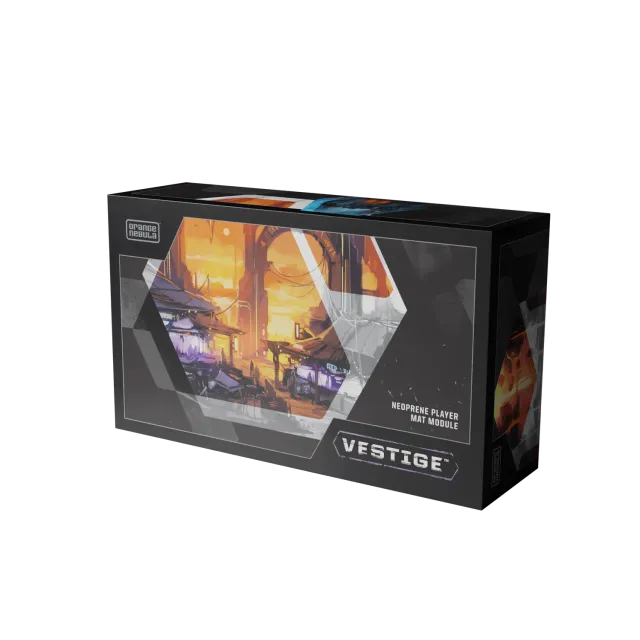 Orange Nebula Vestige neopren spelmattor spelmatta modul