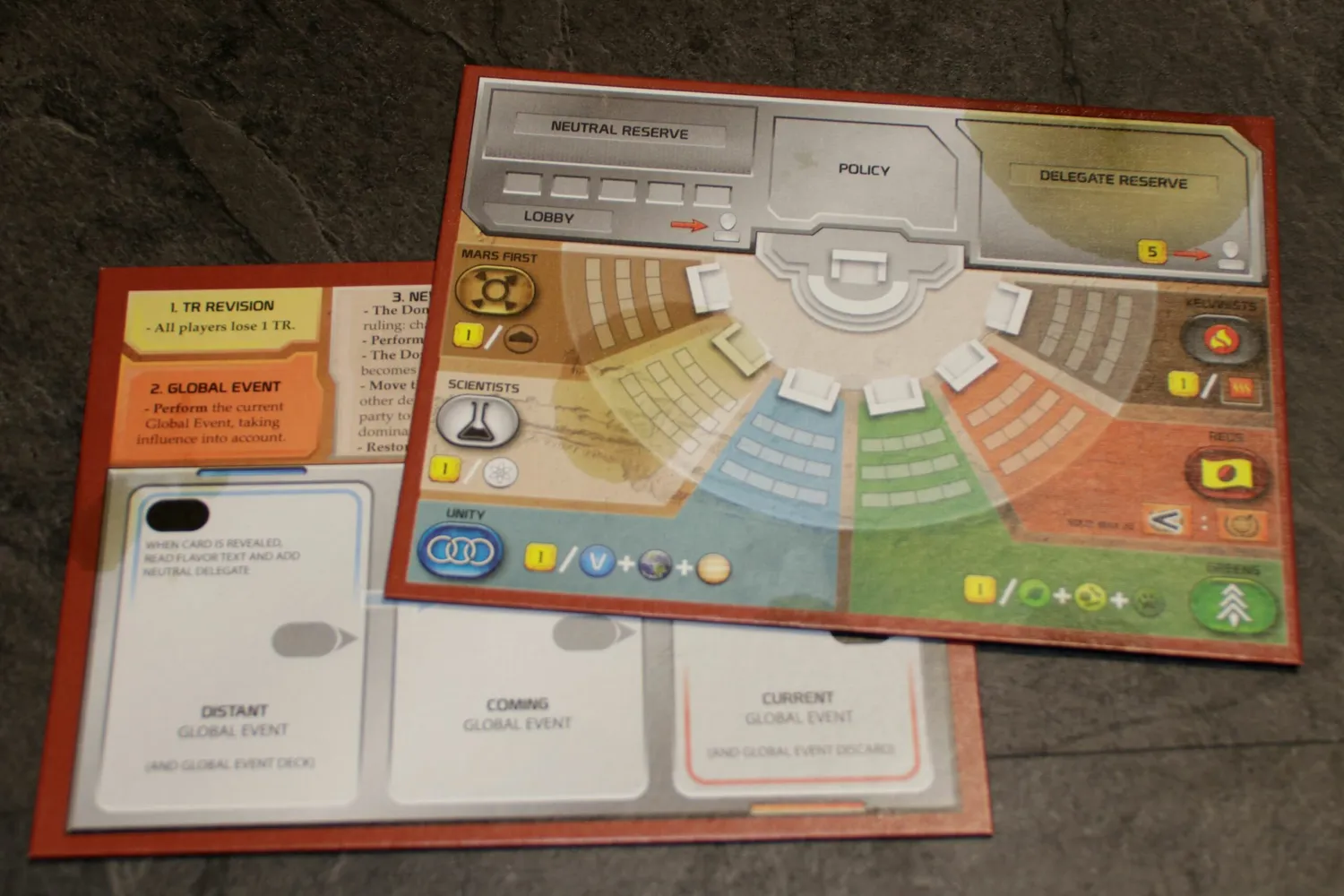 Terraforming Mars Turmoil expansion politik expert