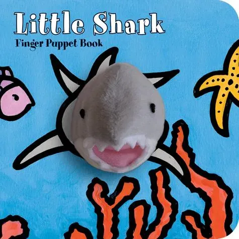Games Room Little Shark fingerdockbok 0-2 år haj