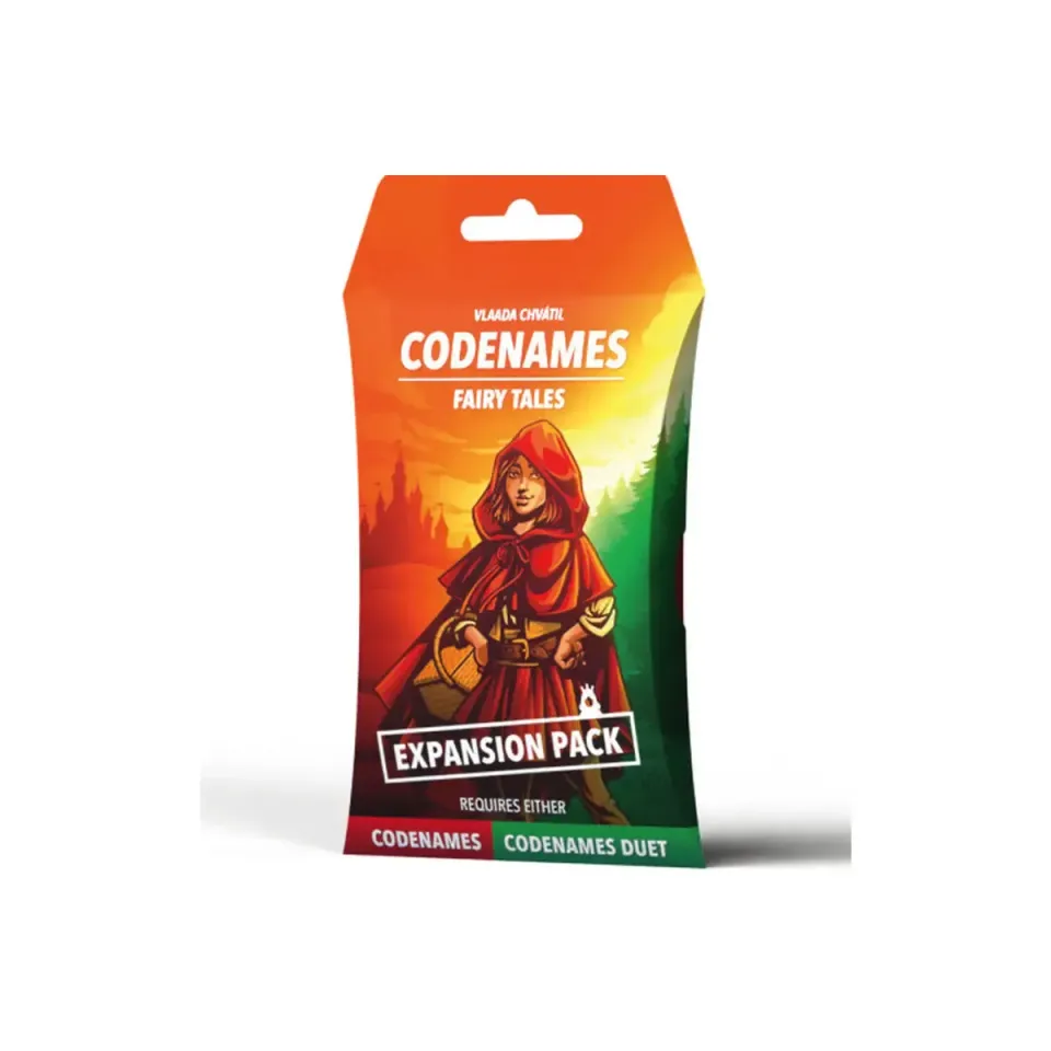 Codenames Fairy Tales Expansion sagoord 50 kort
