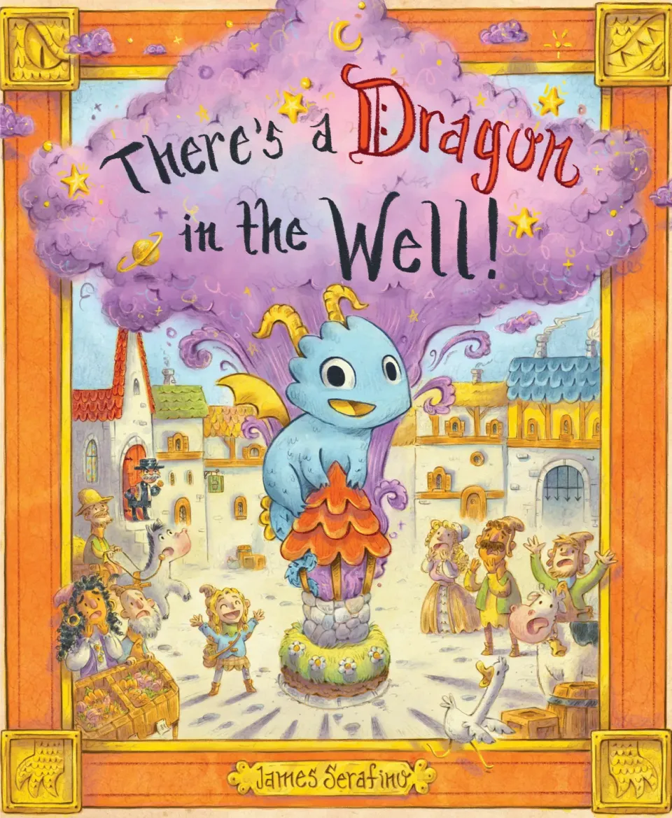 Games Room There's a Dragon in the Well bilderbok drake 3-8 år