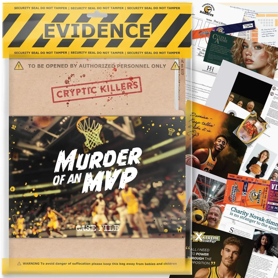 Dragon's Lair Cryptic Killers Murder of an MVP detektivspel true crime