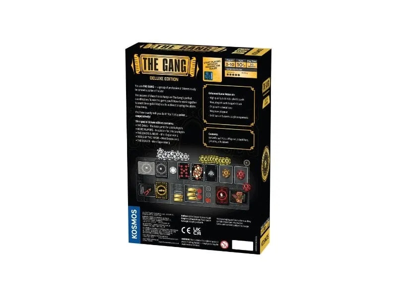 Kosmos The Gang Deluxe Edition pokerspel med marker