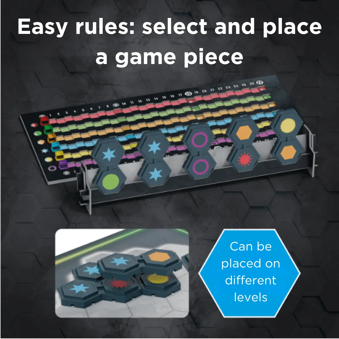 Kosmos Ingenious 3D sällskapsspel strategispel i 3 plan