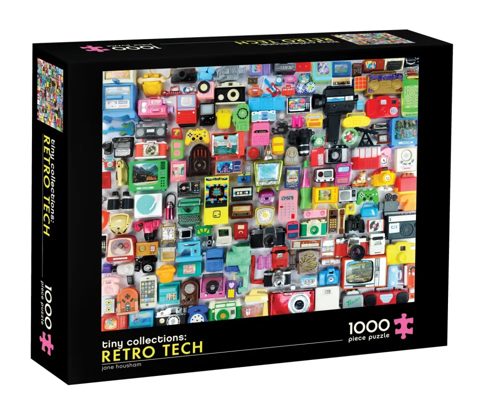 Games Room Tiny Collections Retro Tech pussel 1000 bitar