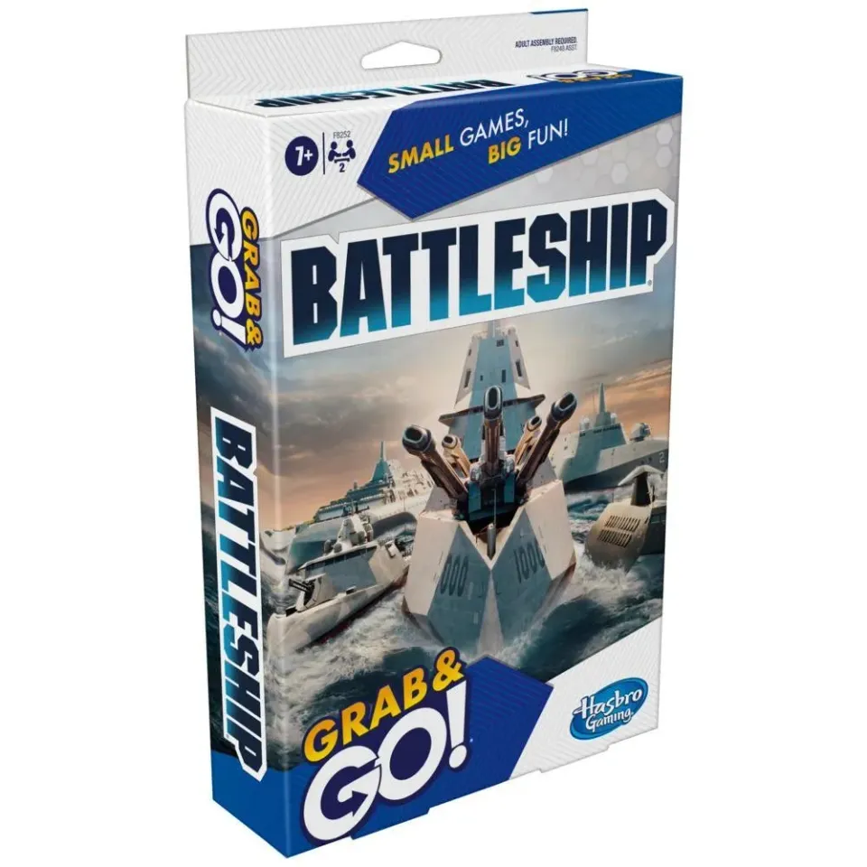 Dragon's Lair Battleship Grab & Go resespel 2 spelare