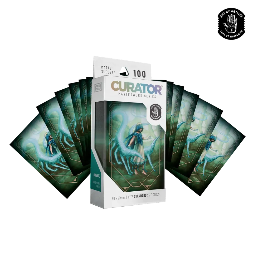Curator Masterworks Guidance kortskydd 100p standard