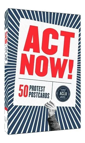 Games Room Act Now! vykort protest 100-pack