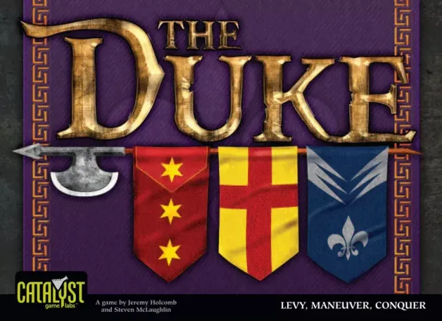 Dragon's Lair The Duke strategispel 2 spelare träbrickor