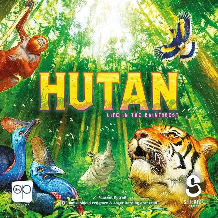 Hutan Life in the Rainforest brädspel engelsk utgåva 2–4 spelare