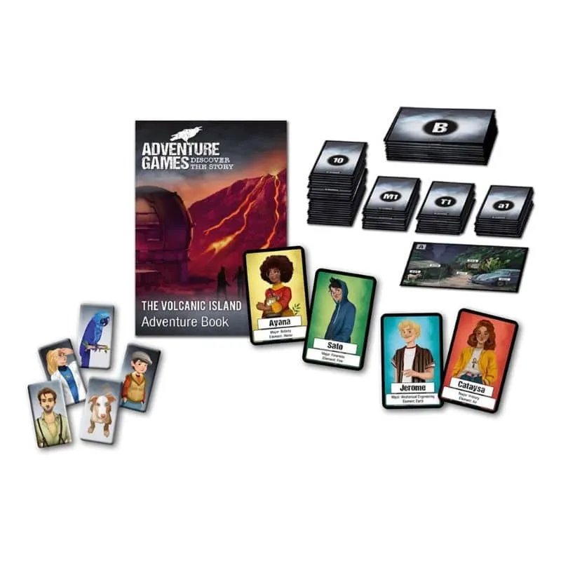 Kosmos Adventure Games Volcanic Island sällskapsspel ö