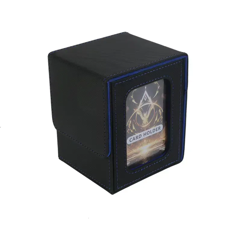 Dragon's Lair Deck Box kortlåda svart blå 100 kort Commander