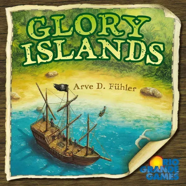 Dragon's Lair Glory Islands brädspel 2-4 spelare pirat