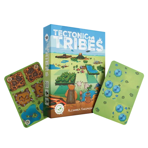 Dragon's Lair Tectonic Tribes kortspel 2-5 strategi
