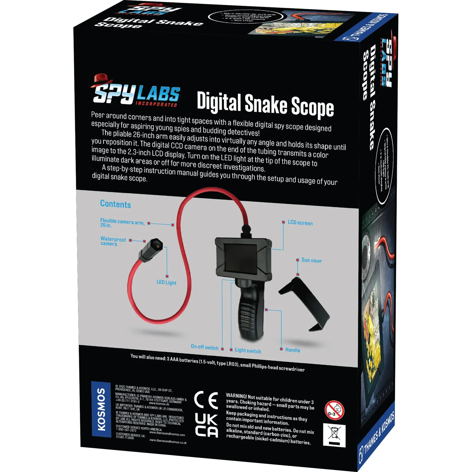 Kosmos Spy Labs Snake Scope inspektionskamera