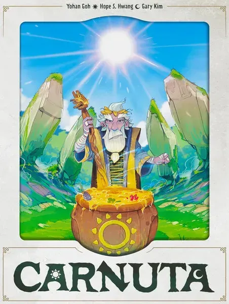 Dragon's Lair Carnuta brädspel deduktion druider