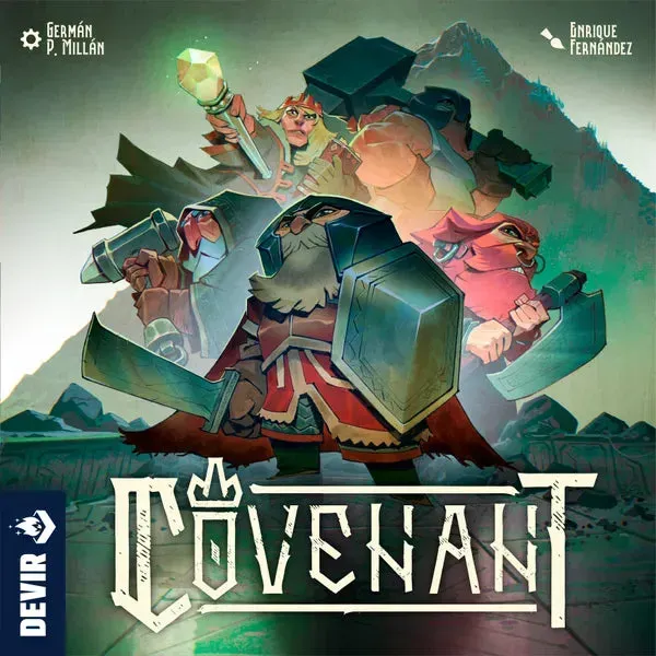 Covenant brädspel fantasy dvärgar 1-4 spelare