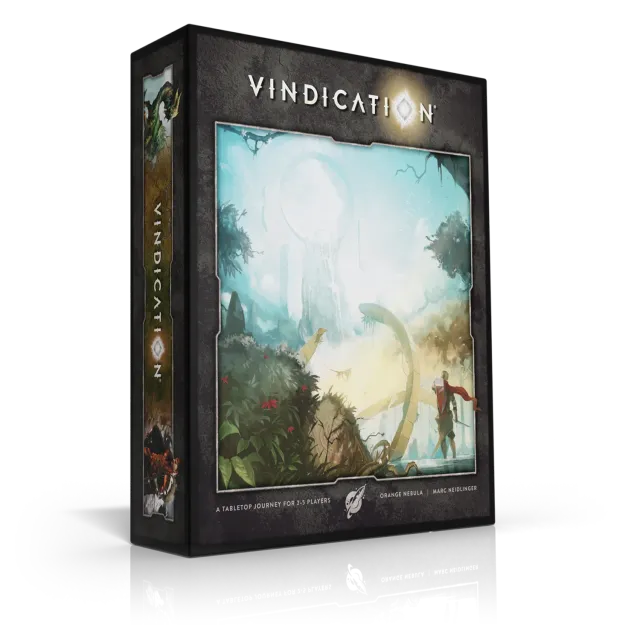 Orange Nebula Vindication Base Game brädspel grundspel 2-5 spelare