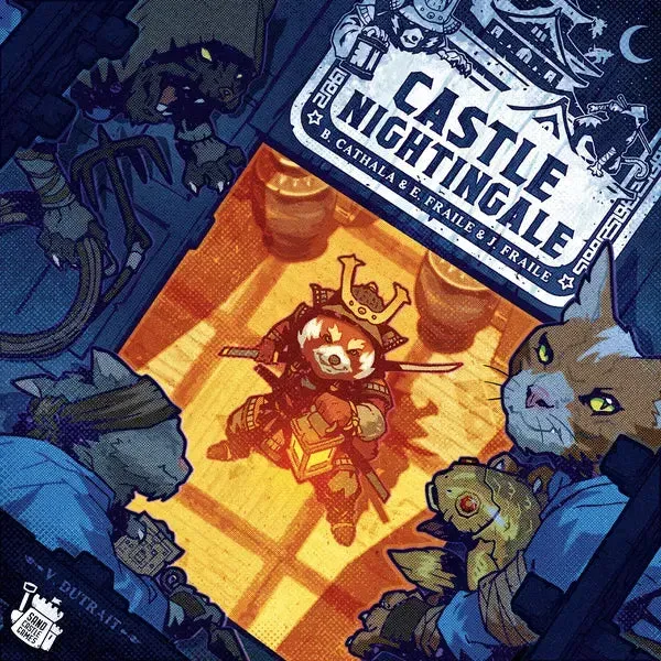 Dragon's Lair Castle Nightingale deduktionsspel 2 spelare