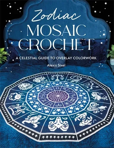 Zodiac Mosaic Crochet virkbok stjärntecken 128 s