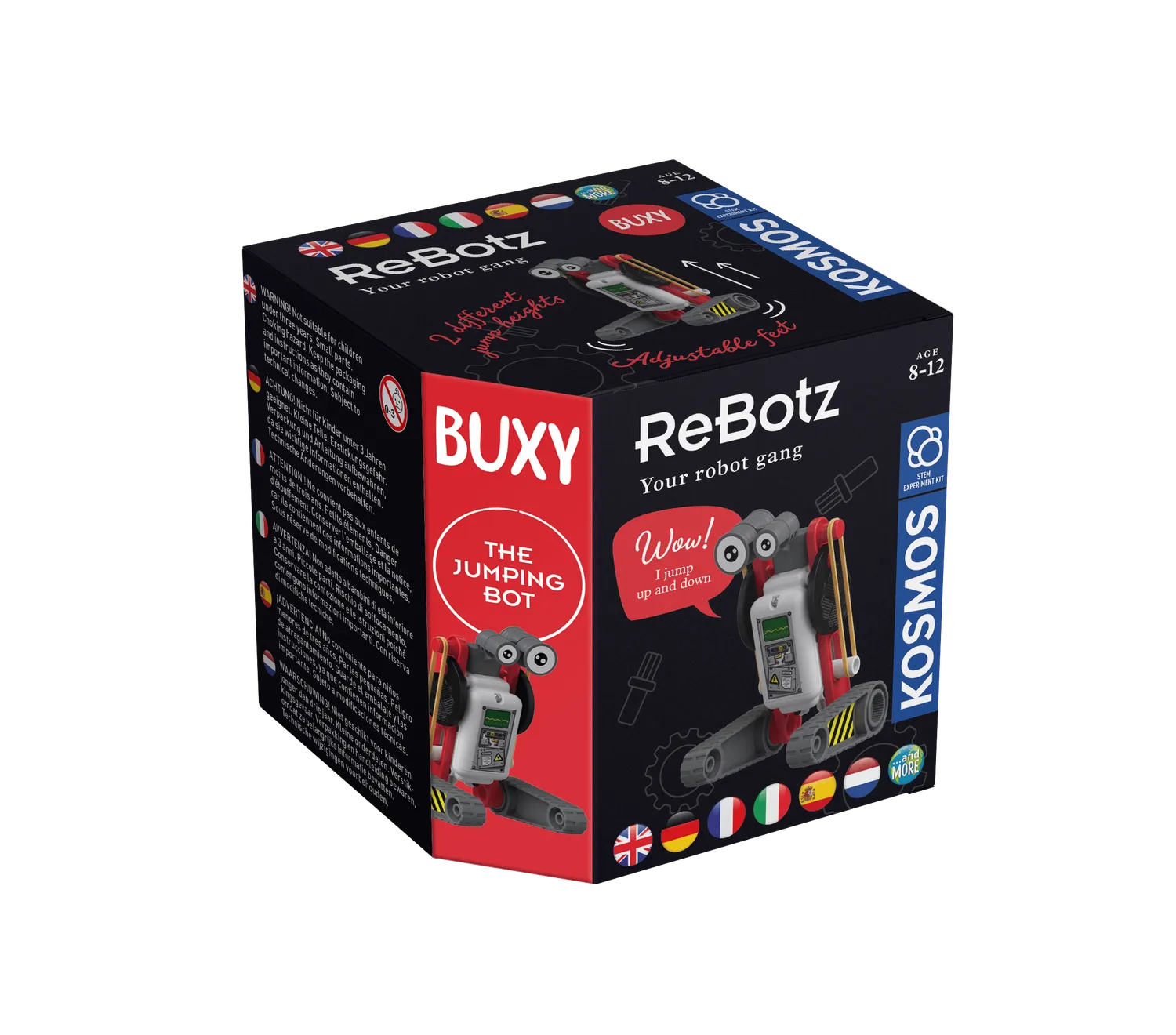 Kosmos Games ReBotz Buxy robot byggsats