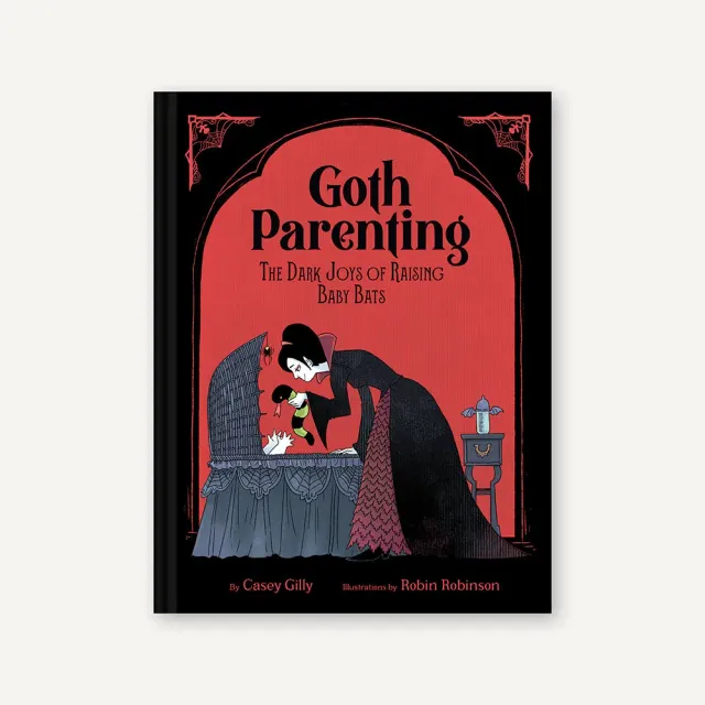 Games Room Goth Parenting humorbok illustrerad present