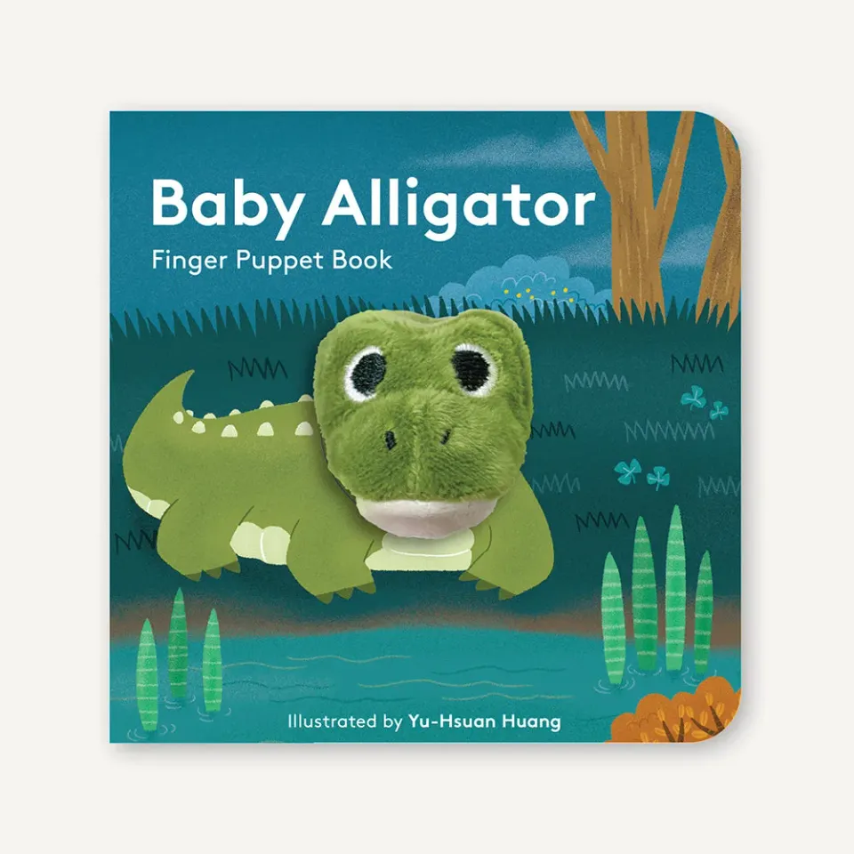 Games Room Baby Alligator fingerbok baby 0-2 år