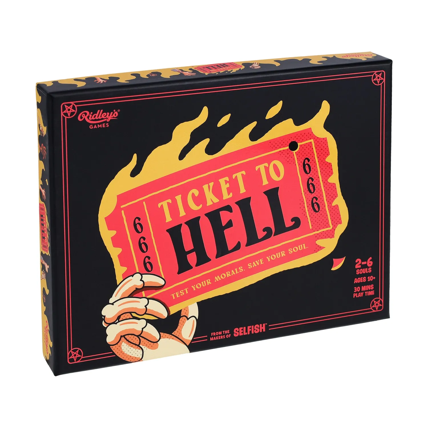 Games Room Ticket to Hell partyspel 9-12 år