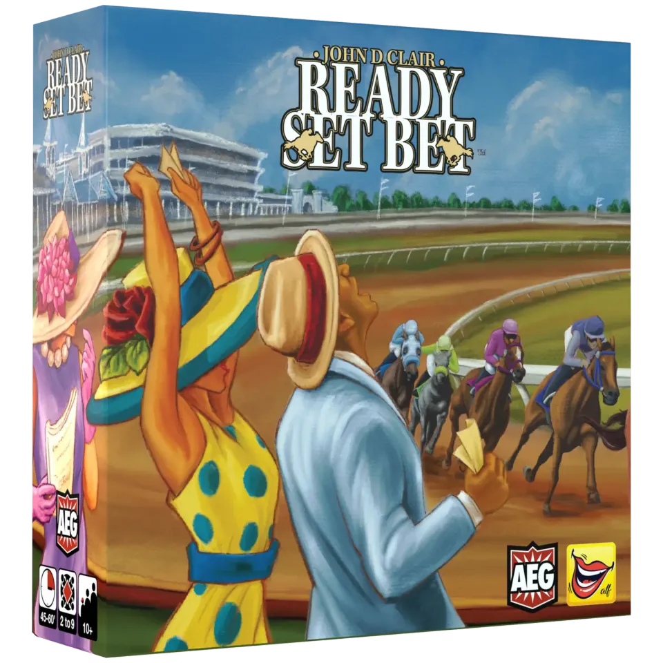 Ready Set Bet sällskapsspel svenska 4 lopp