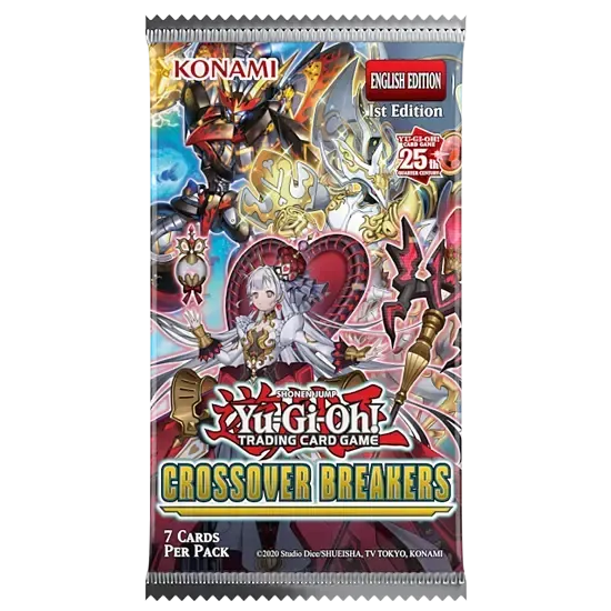 Yu-Gi-Oh Crossover Breakers boosterpack 7 kort foil