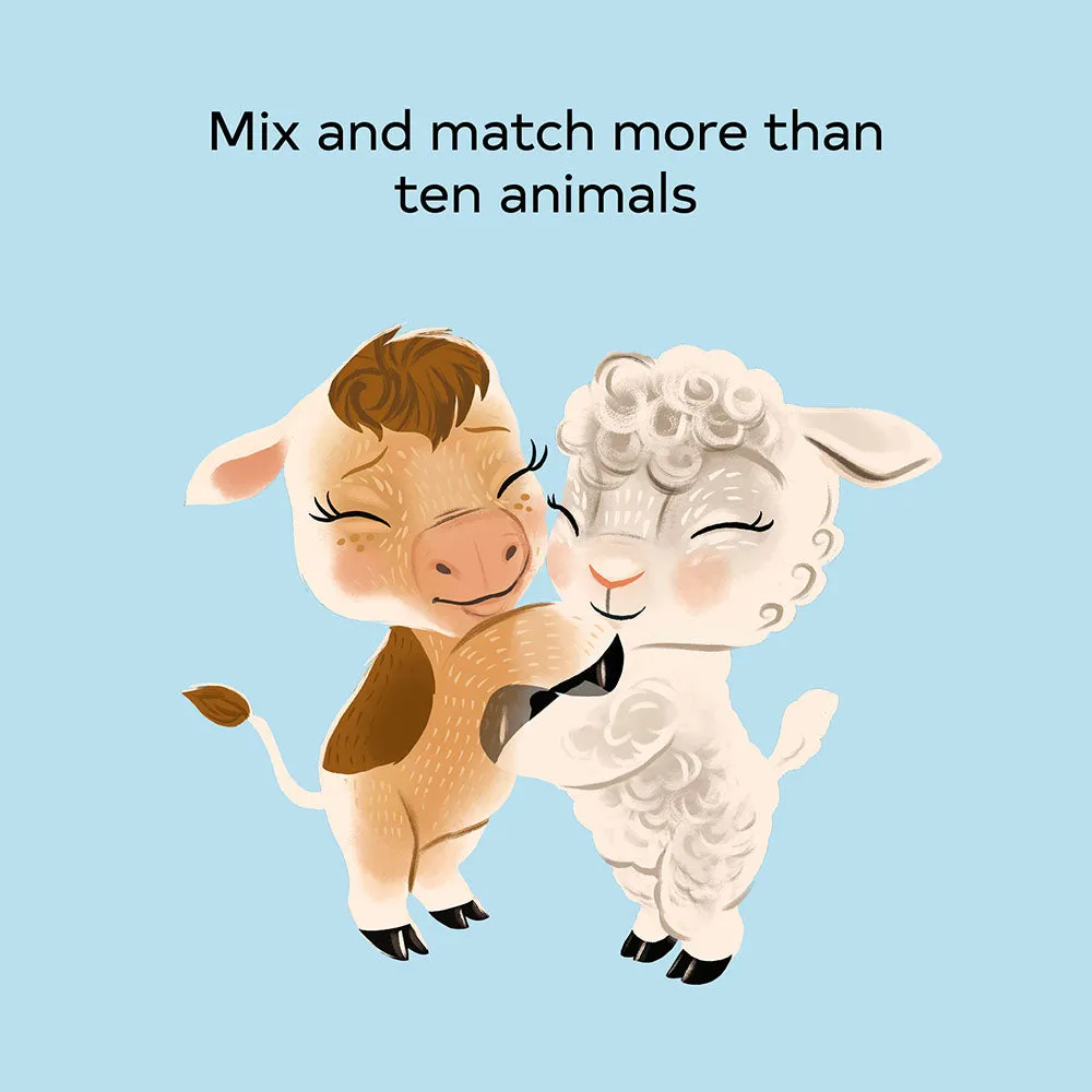 Games Room Little Animal Hugs pekbok djur