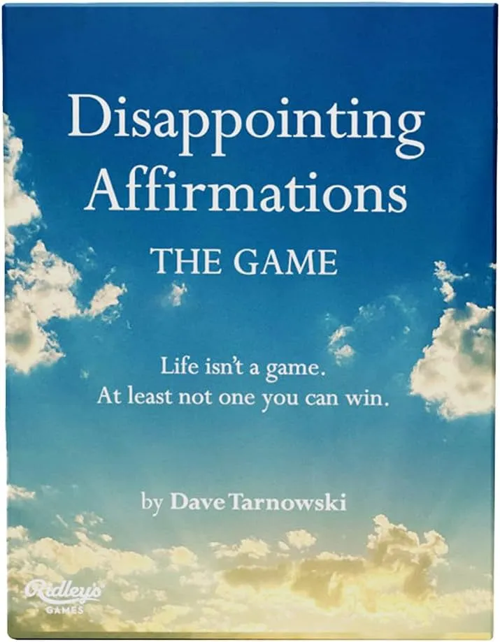 Games Room Disappointing Affirmations The Game partyspel