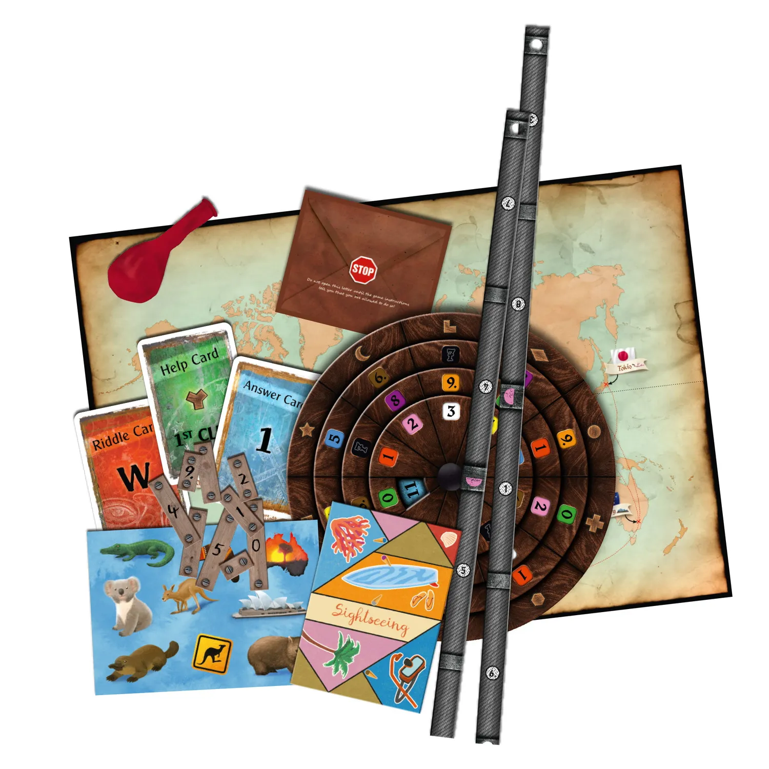 Kosmos Games EXIT Professorns Sista Gåta escape room-spel