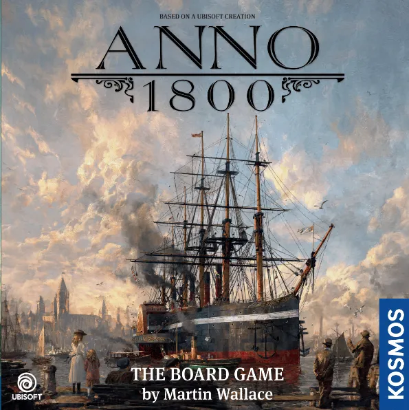 Kosmos Anno 1800 brädspel strategi industri