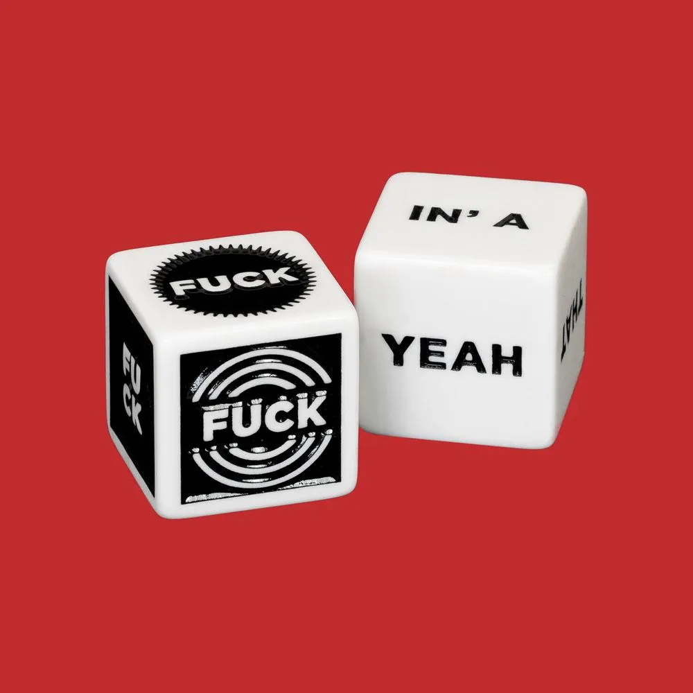 Games Room Fuck Yeah Decision Dice beslutstärningar 2-pack