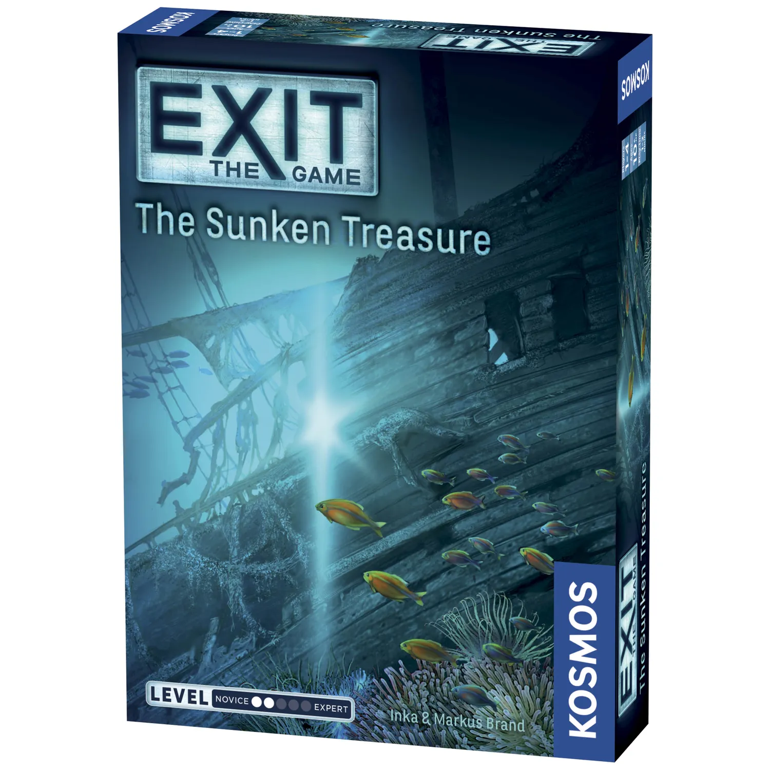 Kosmos EXIT Sunken Treasure escape-spel nivå 2 svårt